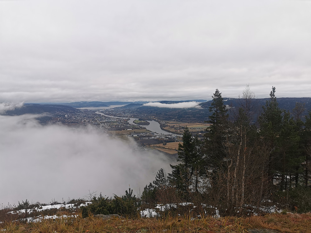 Utsikt fra Solbergfjellet