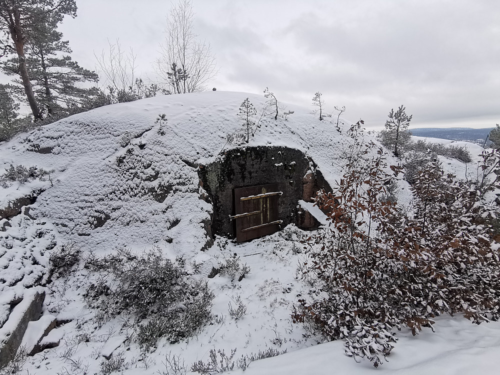 Bunker på Verpenåsen