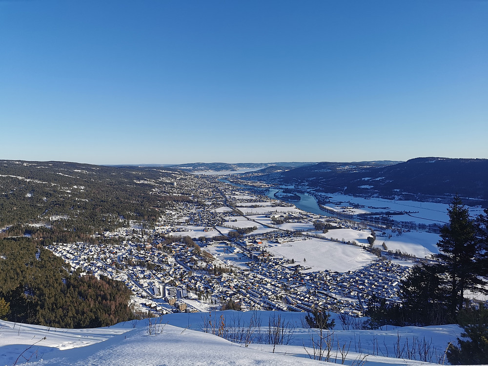 Utsikt fra Solbergfjellet