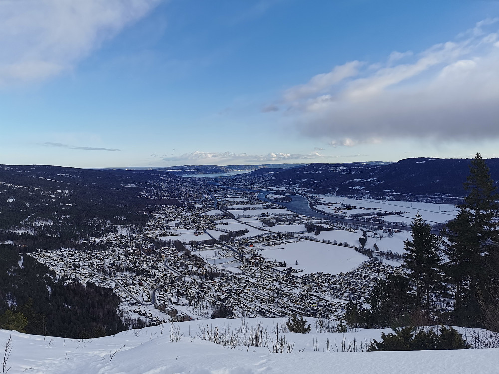 Utsikt fra Solbergfjellet