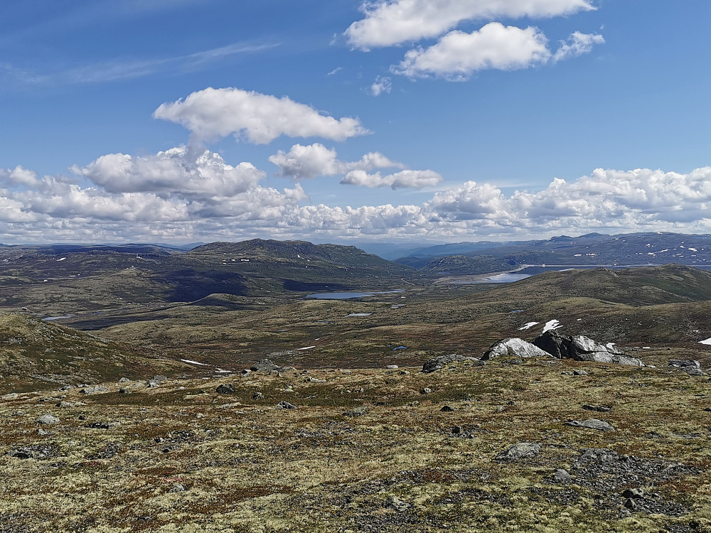 Sønstevann demningen lang der borte til høyre