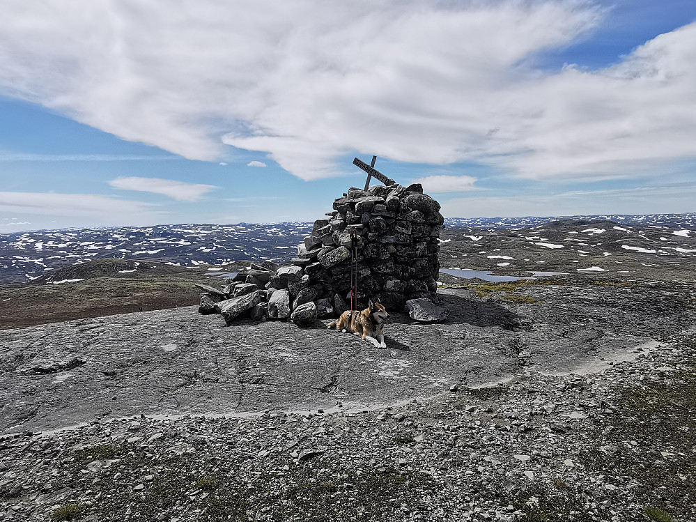 Varden og topp punktet på Synhovde