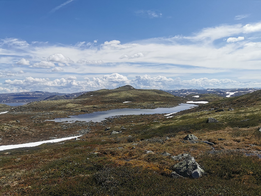 Nord for Sigurdstjønnberget i sikte