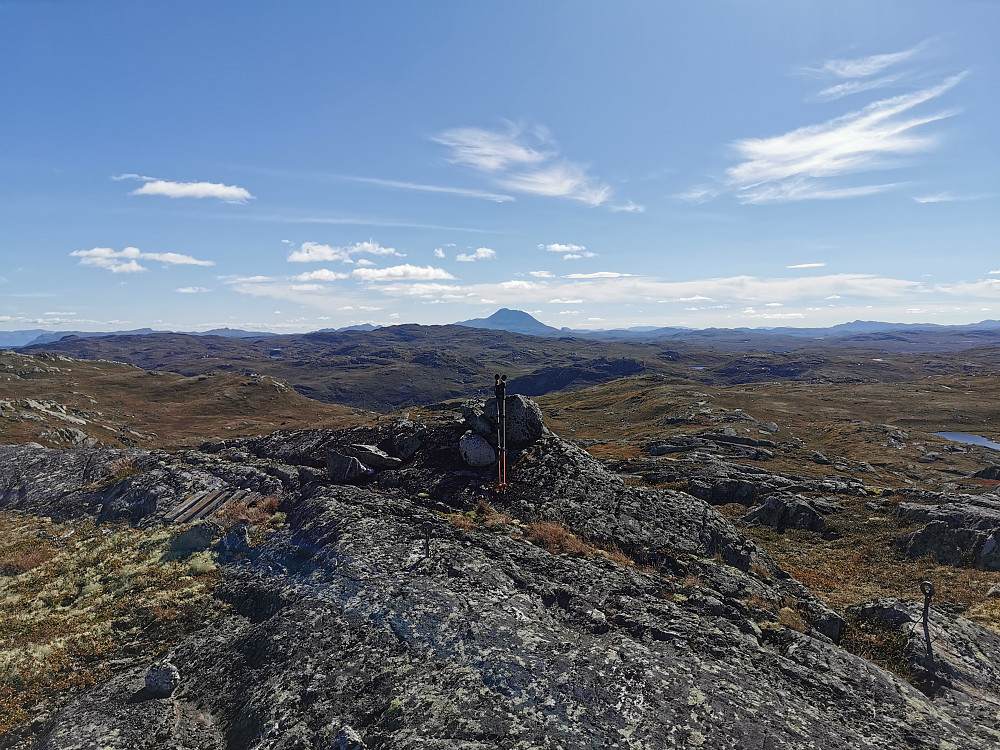Toppunktet med Gaustatoppen i bakgrunnen