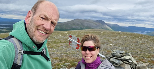 Smådalsfjellet toppselfie
