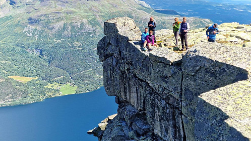 Her så jeg egentlig ikke hvordan alt så ut der jeg satt før etterpå, og da ble jeg litt imponert over meg selv!
Foto: Rune Theodorsen