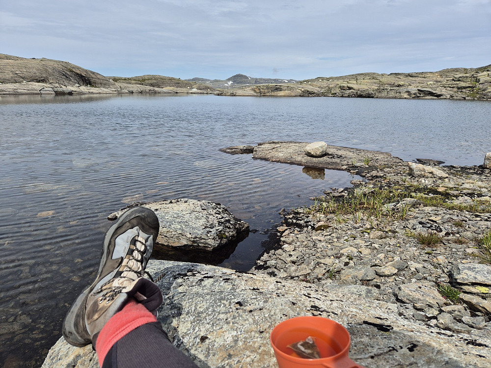Matpause med utsikt til Såta