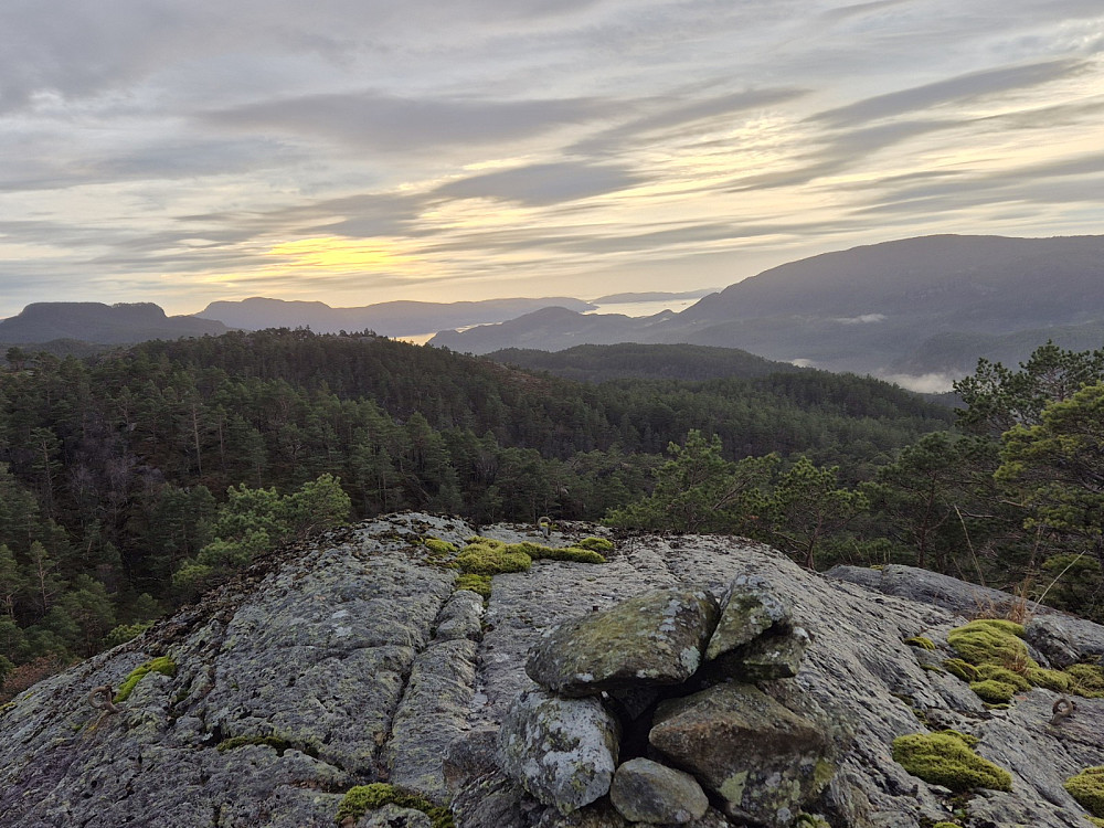 Toppen på Skiftesnuten