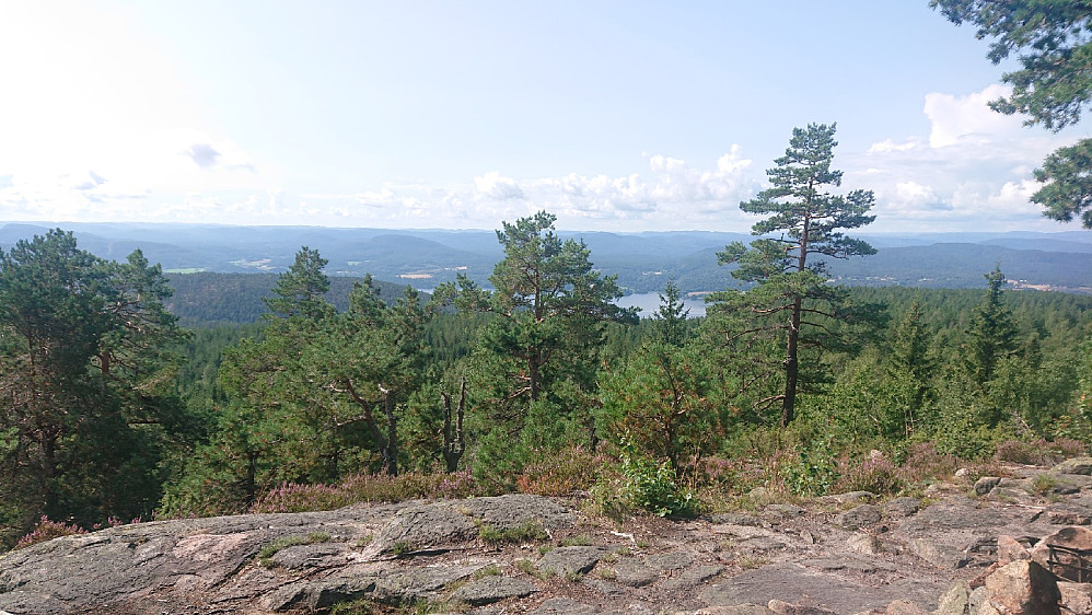 Utsikten fra Langelandskollen/Kammerherrens Utsikt.
