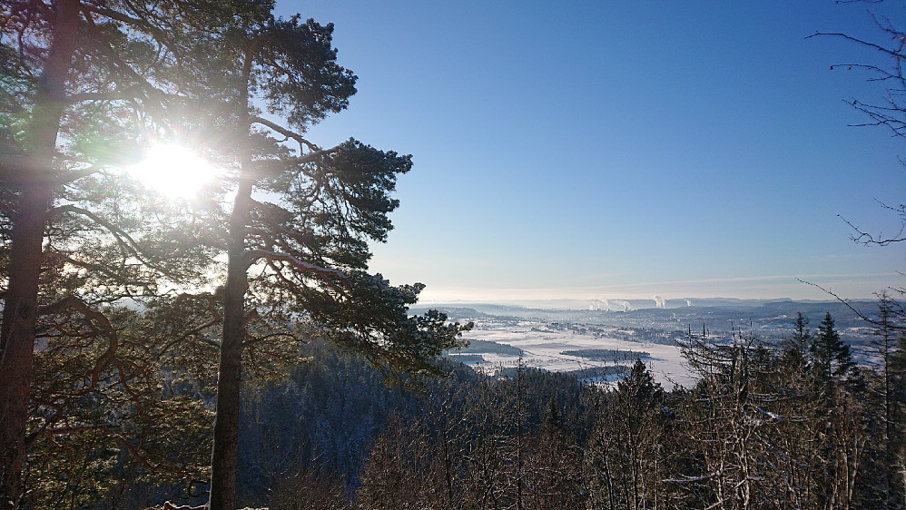 Fra Rustankollen mot syd.