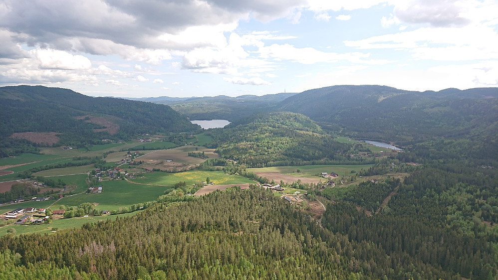 Utsikt over Opdalen.