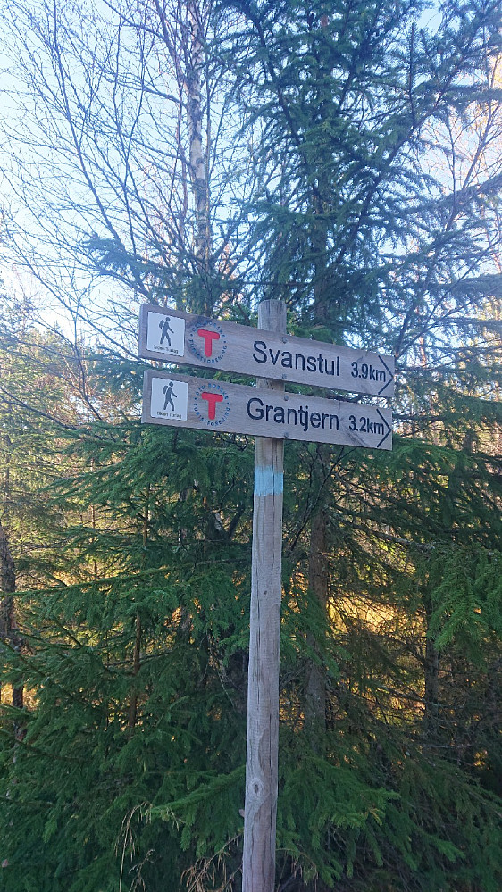 Skilt ved enden av Hortavegen.