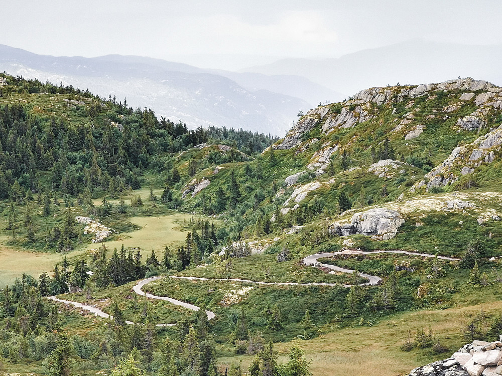 HallingSpranget sett fra Syningen