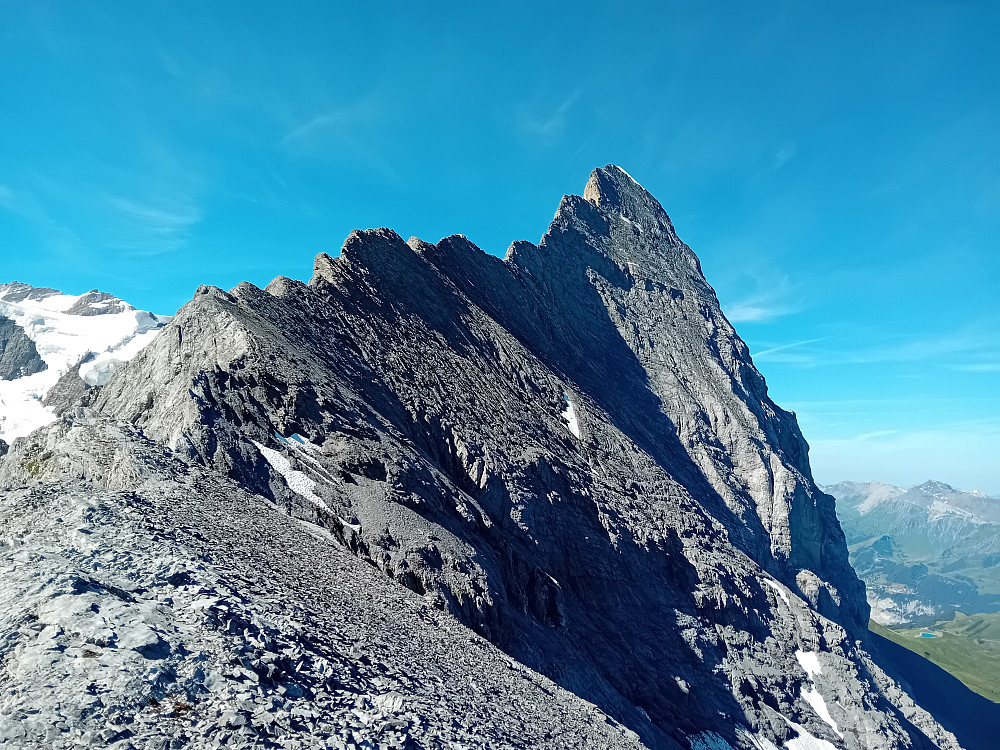 Øvre Mittelegigrat på Eiger