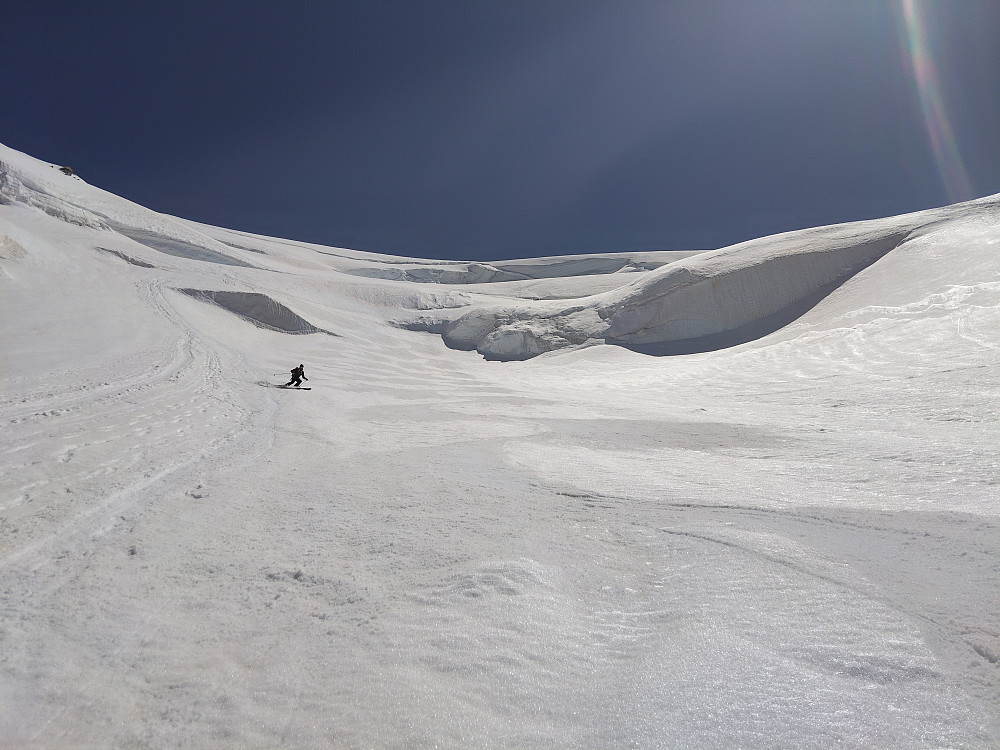 Akklimatiseringsskitur Mont Maudit
