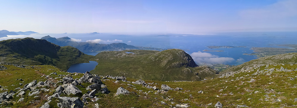 Digergubben langt nedenfor. Sett fra Klausethornet 