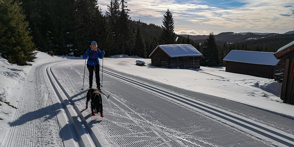 Opp forbi Anfinnsetra 