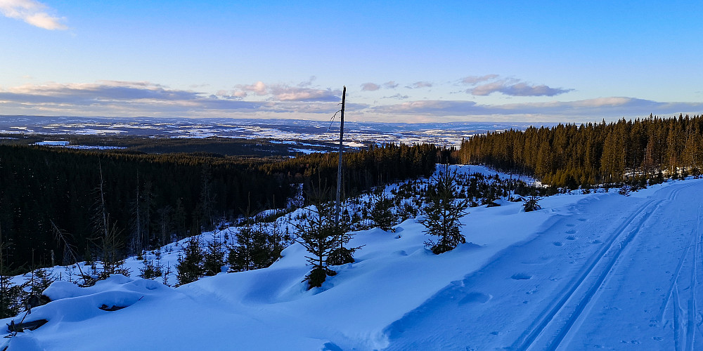 Over 4km med motbakke.. denne er jævlig...når du møter den etter ca 2,7mil.