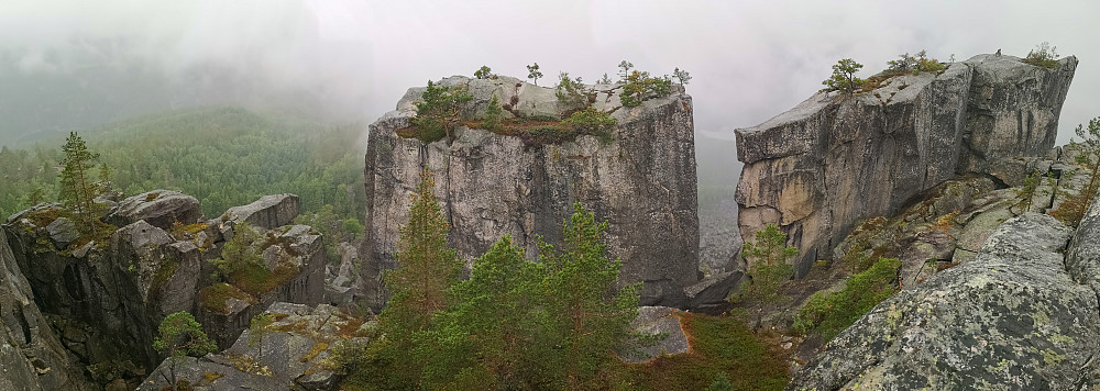 Tøffe fjellformasjoner