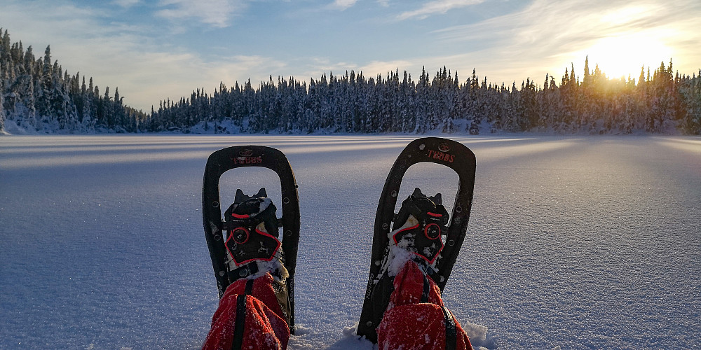 På Svartdalsvannet