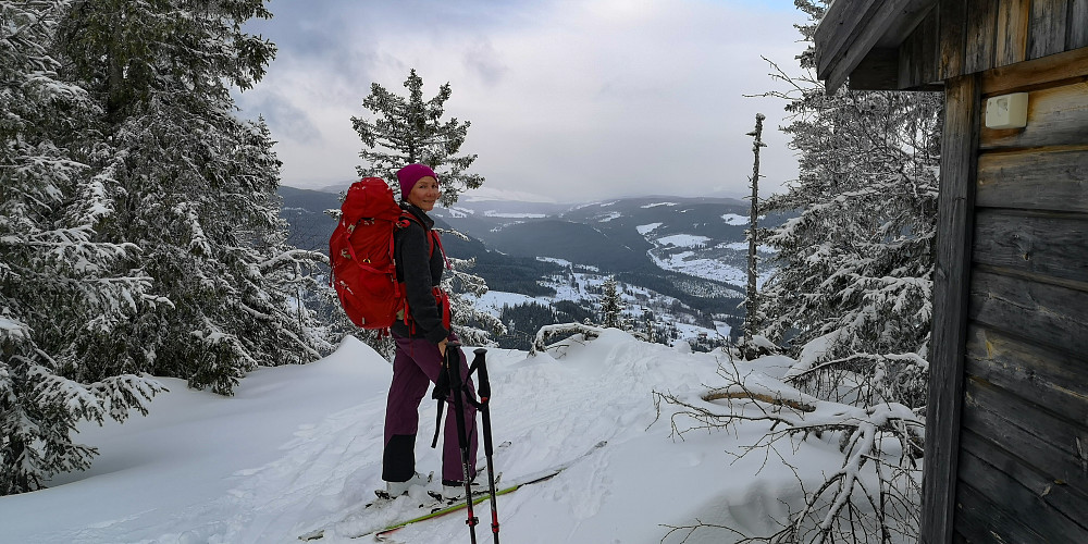 På toppen