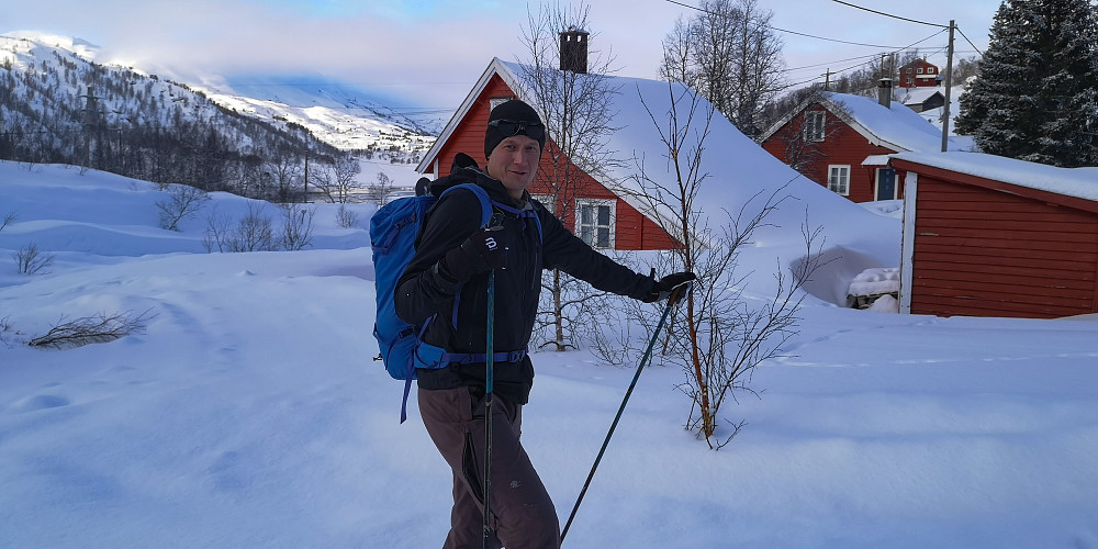 Ved starten ved Hodnaberg 