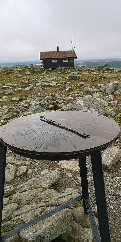 Sikteskiva på Nevelfjell