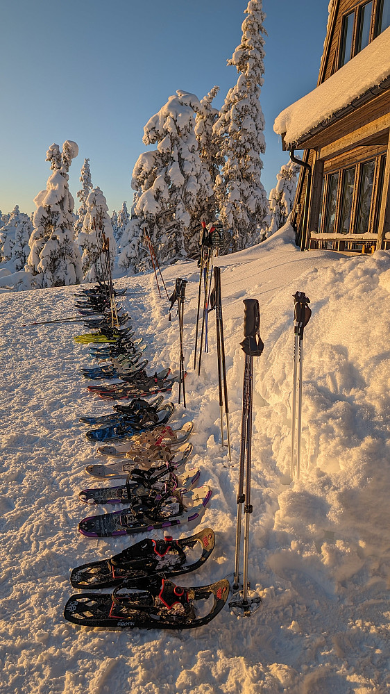 Her har vi parkert!!