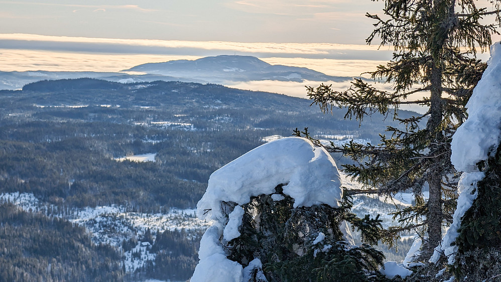 Mistberget langt bakenfor