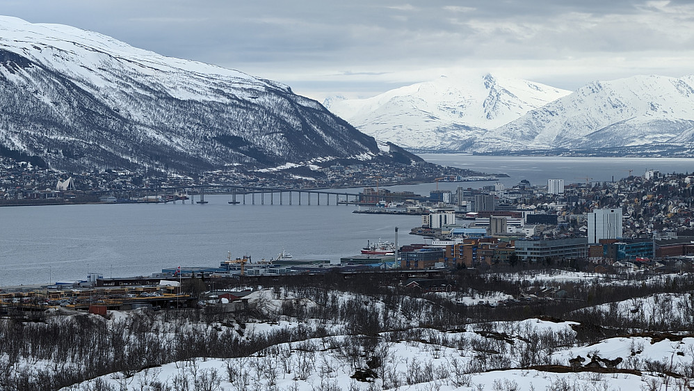 Utsikt mot Tromsø