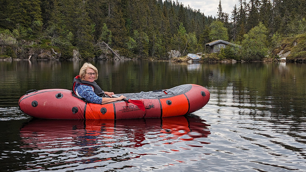 Hytta ved Svartdalsvannet
