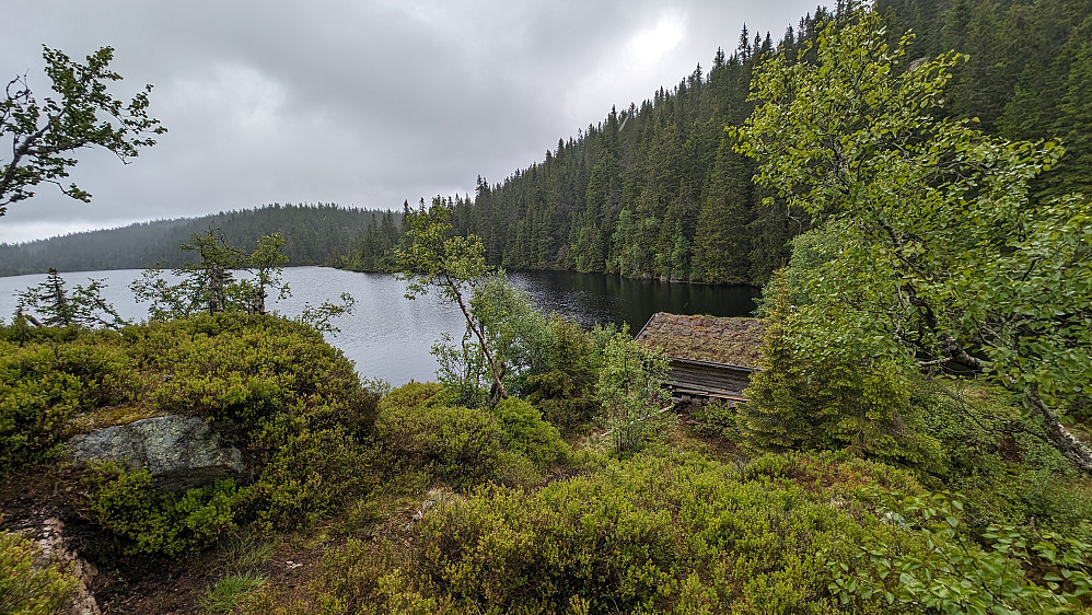 Ved det store Svartdalsvannet