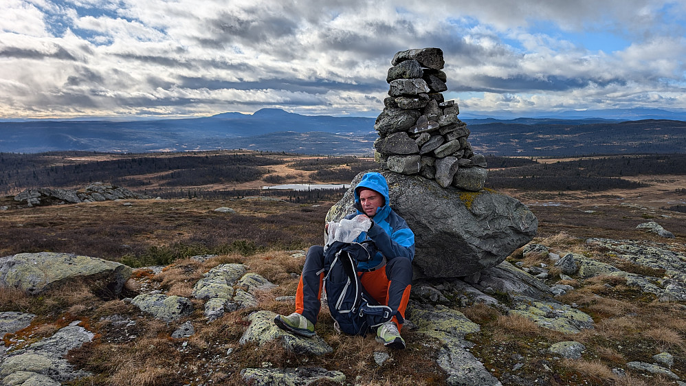 Kort pause på Myrebærhammaren 
