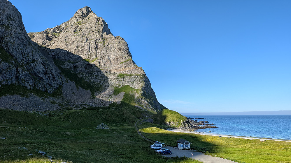 Ved start Nordlandshagen 