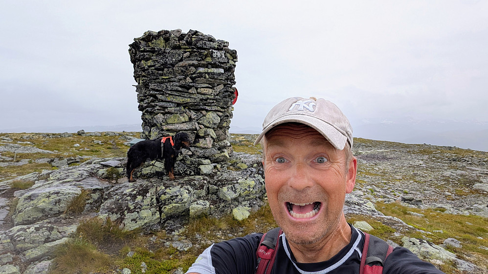 Endelig på Skorsfjellet! 