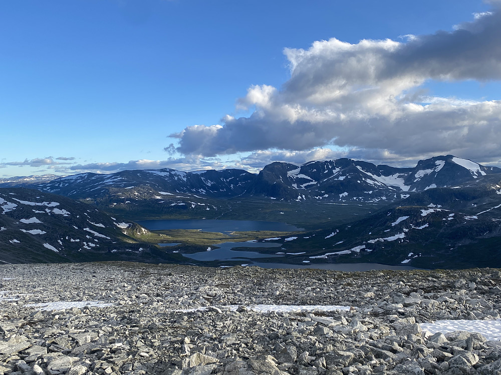 Slotthøene og Reinsvatnet
