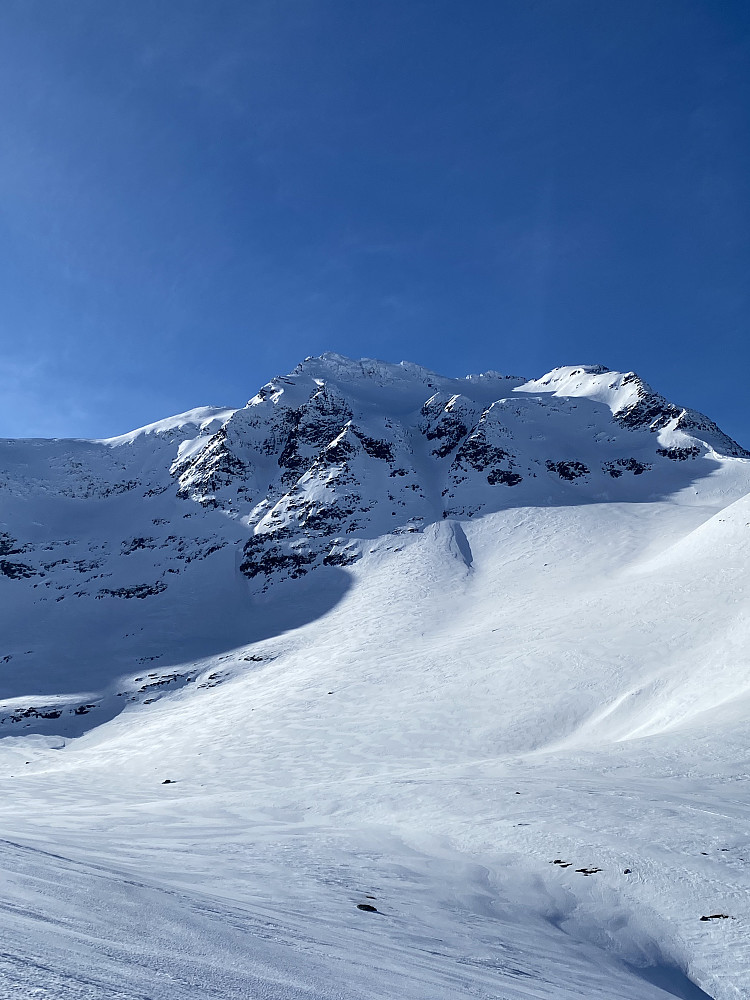 Nordøstsida av Hovsnebba