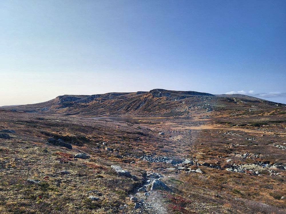 Snart på Raudgrovtjønnfjellet