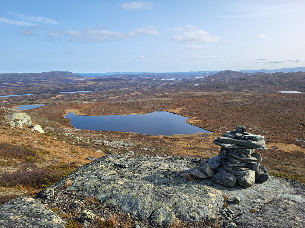 På toppen