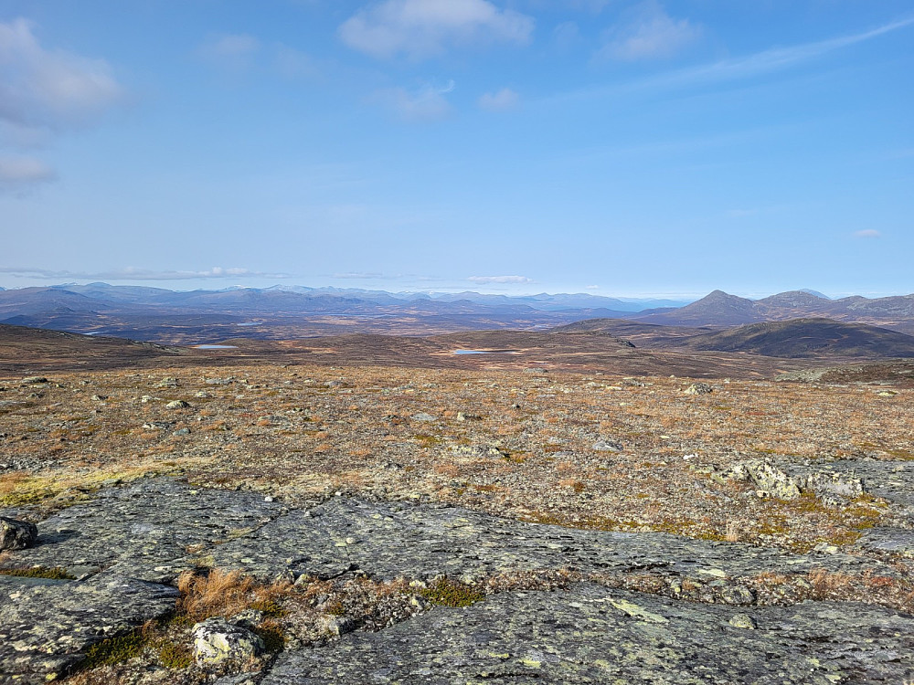 På toppen