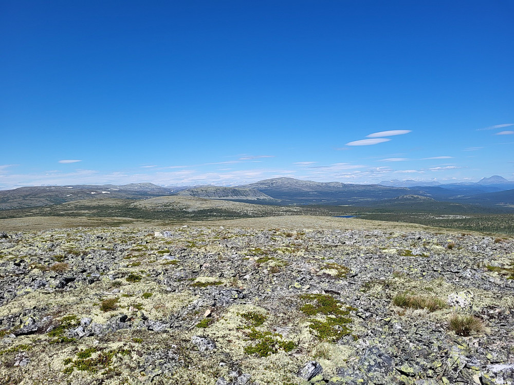 På toppen av Brennfjellet