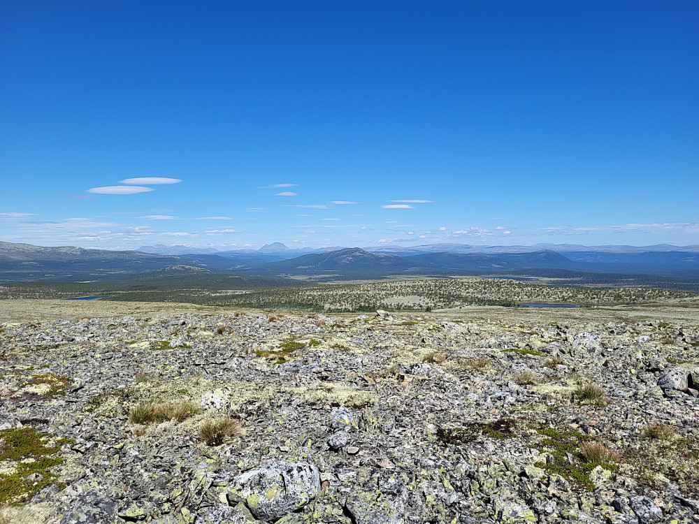 På toppen av Brennfjellet
