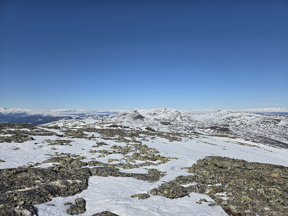 Utsikt mot Ruten i nord.