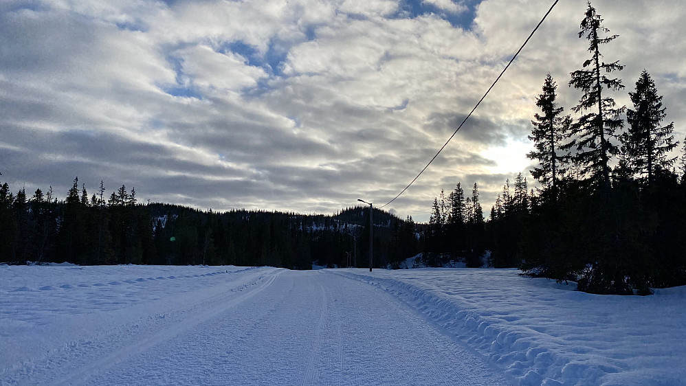 Mye snø her no.