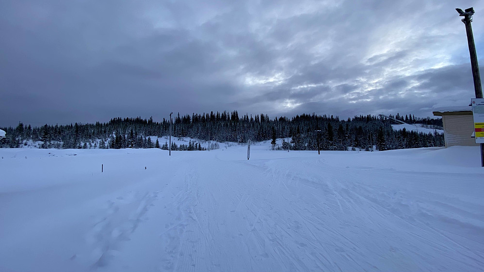 Tråkkemaskin har vært å gjort en jobb her.