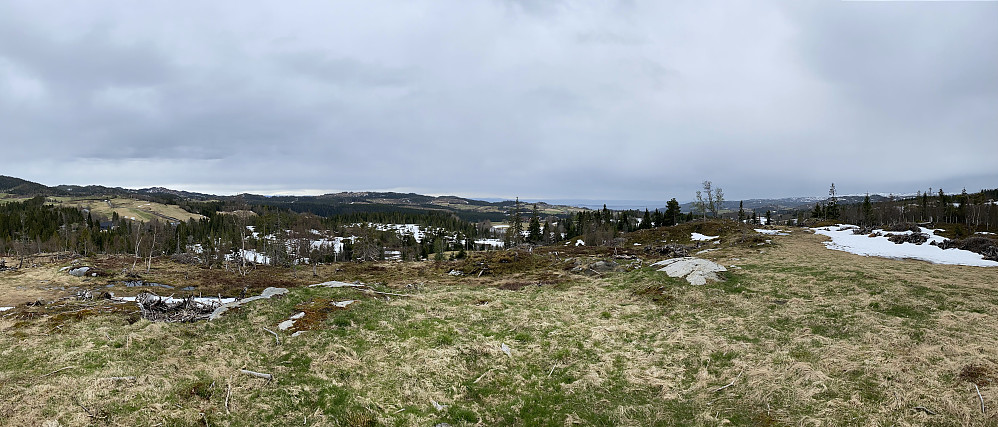 Panorama mot sør fra Svean.