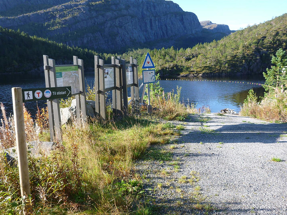 Stistart ved Sørdalsvatnet