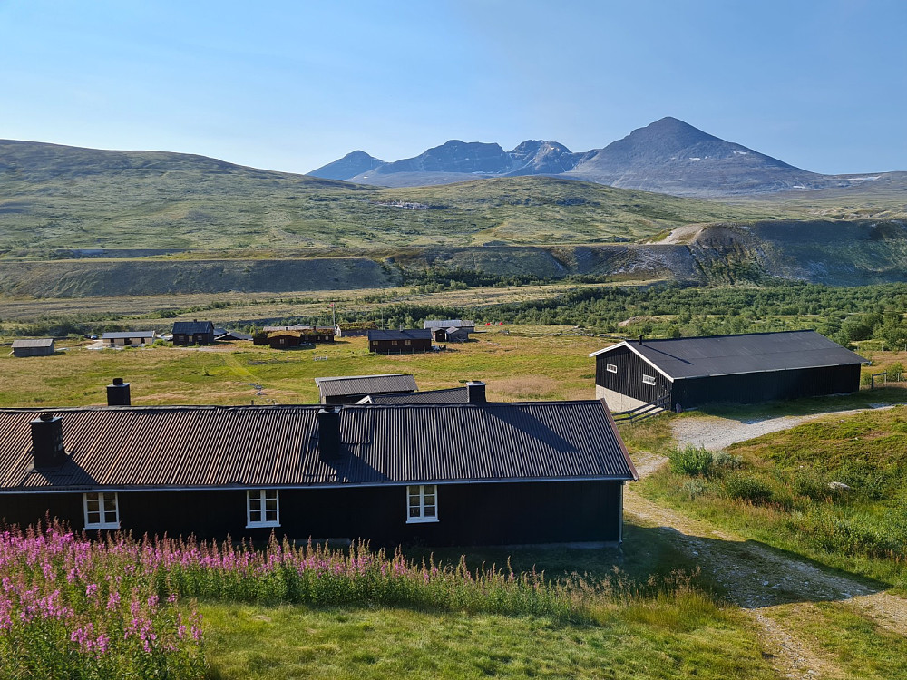 Øvre Dørålseter, Nedre Dørålseter og Høgronden/Midtronden panoramaet