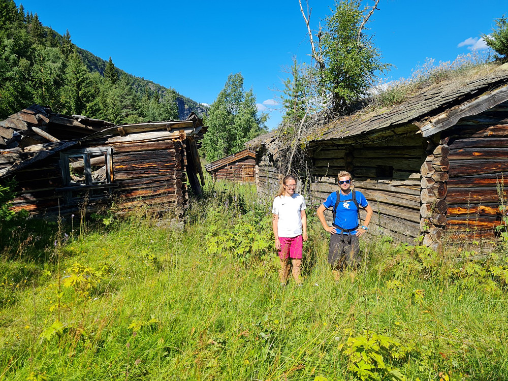 Kristine og Hans Thorvald på Teigsetra
