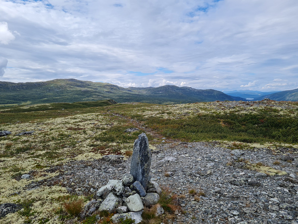 Jentfjellets toppunkt på Peakbook